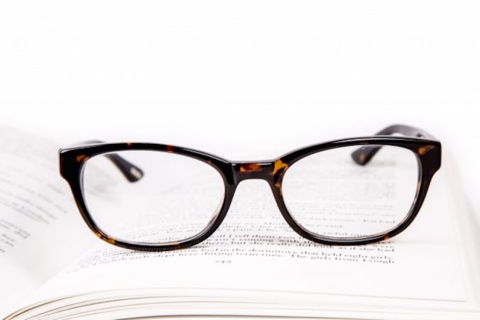 Banner Picture of Book and Glasses