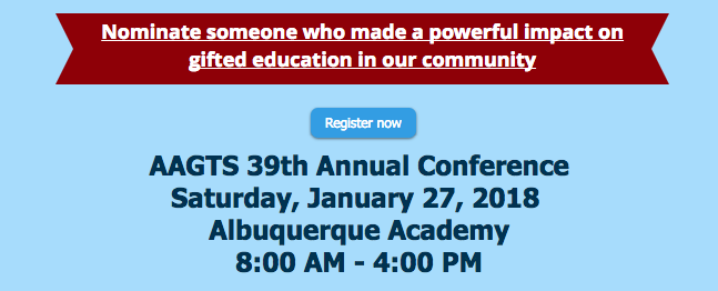 AAGTS 2018 Conference Screen Shot
