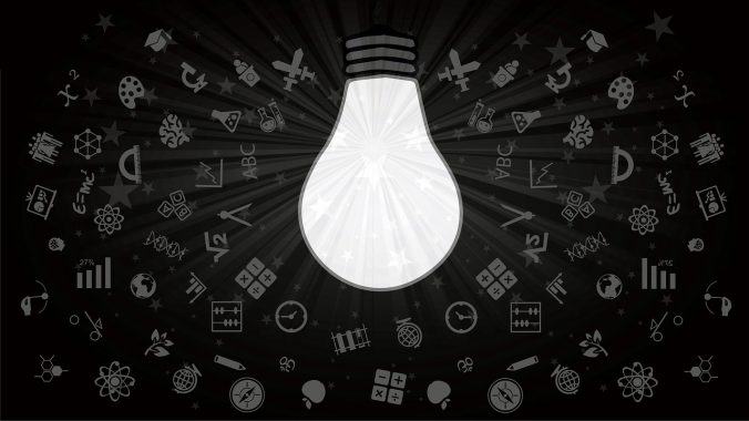 Ideas Image with Light Bulb